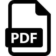 PDF format icon